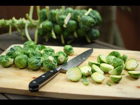 Trim Brussel Sprouts